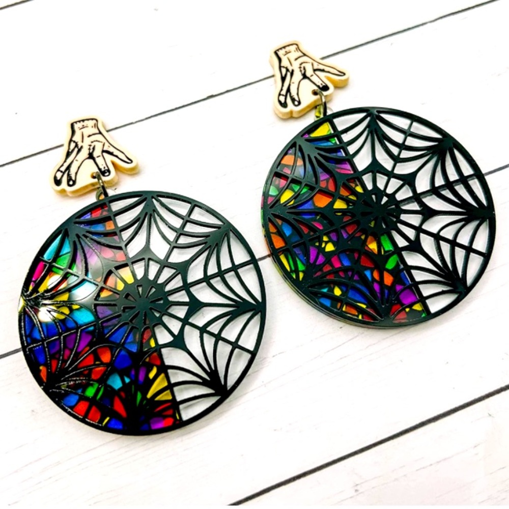 Wednesday Addams earrings